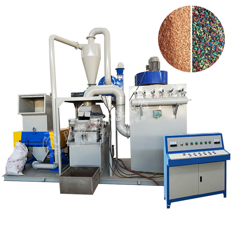 從事銅米加工處理投資生意選一體式600型銅米機(jī)